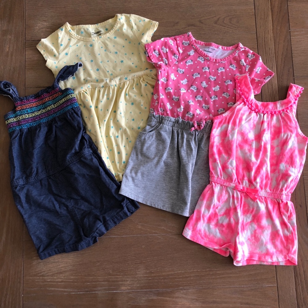 Summer romper/dress collection- 3T